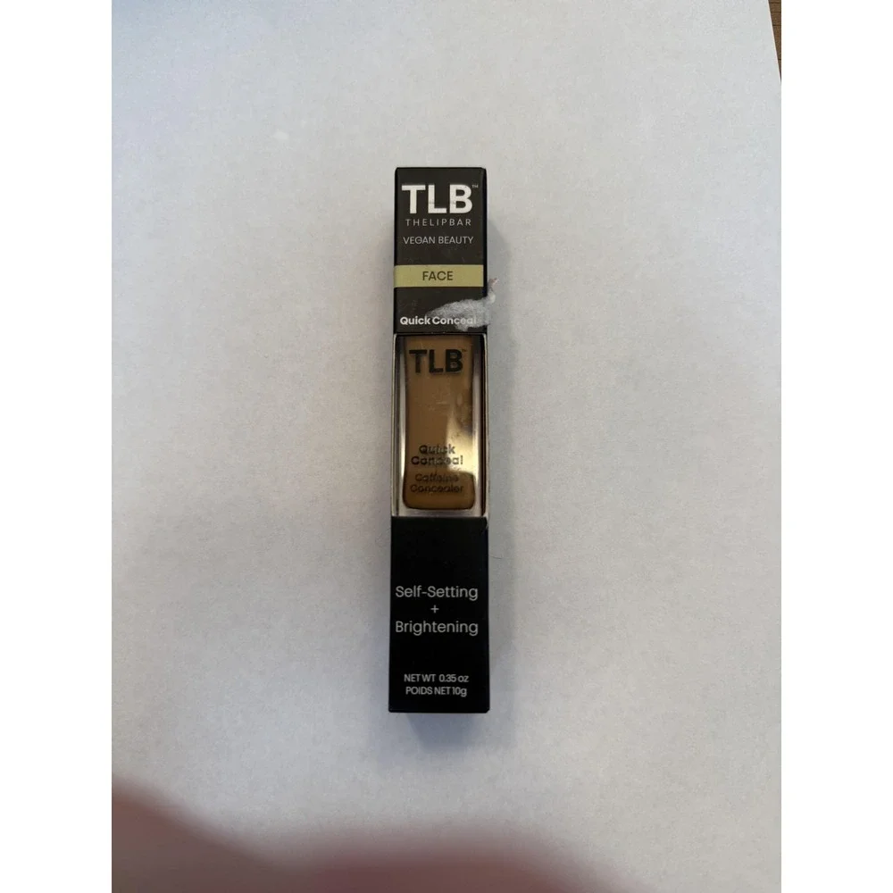 TLB The Lip Bar Quick Conceal Caffeine Concealer‎ Cinnamon 4:00 0.35 oz Vegan